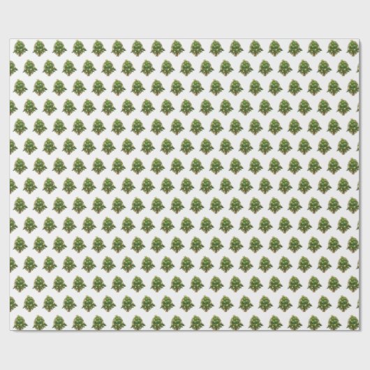 Festive Christmas Tree wrapping paper Cadeaupapier (Vlak)