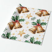 Festive Christmas Wrapping Paper Cadeaupapier (Uitgerold)