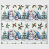 Festive Christmas Wrapping Paper Collection Cadeaupapier (Vlak)