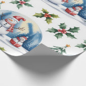 Festive Christmas Wrapping Paper Collection Cadeaupapier (Hoek)