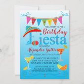 Festive Cinco de Mayo Birthday Invitation Kaart (Voorkant)