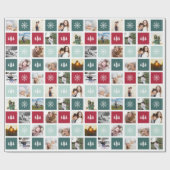 Festive Collage | 15 Fotovakantie Cadeaupapier (Vlak)