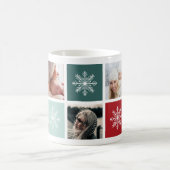 Festive Collage | Vakantie foto-Mok Koffiemok (Center)