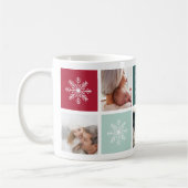 Festive Collage | Vakantie foto-Mok Koffiemok (Links)