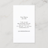 Festive Confetti & Gold Circles Bekijk de prachtig Visitekaartje (Achterkant)