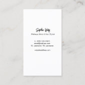 Festive Confetti & Gold Circles Bekijk de prachtig Visitekaartje (Achterkant)