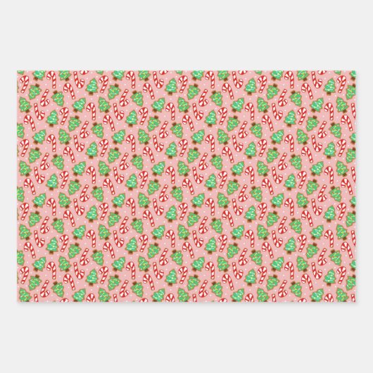 Festive Cookie Wrapping Paper (Voorkant 3)