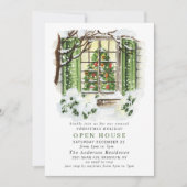 Festive Country CHRISTMAS HOLIDAY OPEN HOUSE Kaart (Voorkant)