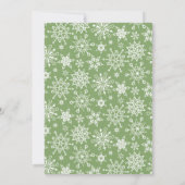 Festive Country House CHRISTMAS HOLIDAY BRUNCH Kaart (Achterkant)