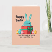 Festive Creature Gift Box Card Kaart (Voorkant)