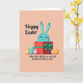 Festive Creature Gift Box Card Kaart (Gele Bloem)