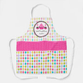 Festive Cupcake and Cake Poppen Schort (Voorkant)