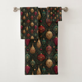 Festive Damask Bad Handdoek