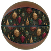 Festive Damask  Basketbal (Voorkant)