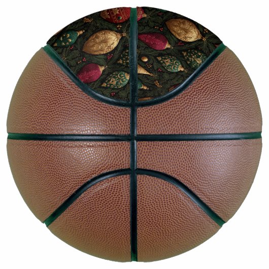 Festive Damask  Basketbal (Rechts)