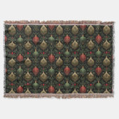 Festive Damask Deken (Voorkant)