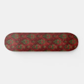 Festive Damask Persoonlijk Skateboard (Horizontaal)