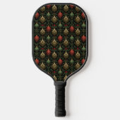 Festive Damask Pickleball Paddle (Voorkant)