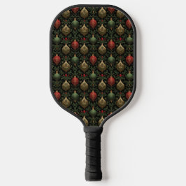 Festive Damask Pickleball Paddle