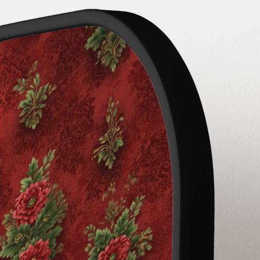 Festive Damask  Pickleball Paddle (Links Detail)