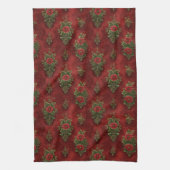 Festive Damask  Theedoek (Verticaal)