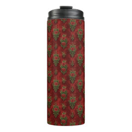 Festive Damask Thermosbeker