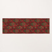 Festive Damask Yogamat (Achterkant (horizontaal))