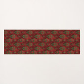 Festive Damask Yogamat (Achterkant (horizontaal))