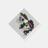 Festive Day of the Dead Art Servet (Hoek)