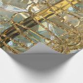 Festive Dazzle Romantic    ChicElegant  Cadeaupapier (Hoek)