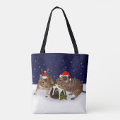 Festive Degus All Over Print Bag Tote Bag (Achterkant)