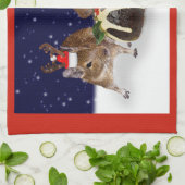 Festive Degus Kitchen Towel Theedoek (Gevouwen)