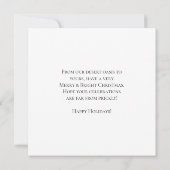 Festive Desert Christmas Scene (Achterkant)