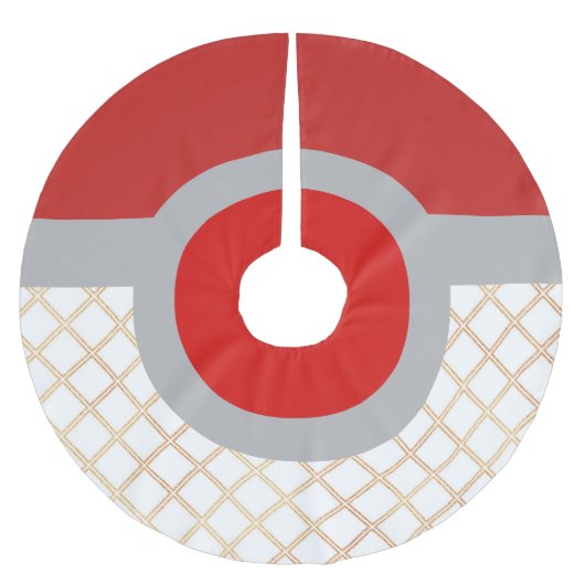 Festive Design Tree Skirt Kerstboom Rok (Voorkant)