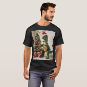 Festive Dino T-shirt (Voorkant volledig)