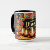 Festive Diwali Mok (Voorkant links)