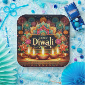 Festive Diwali Papieren Bordje (Feest)