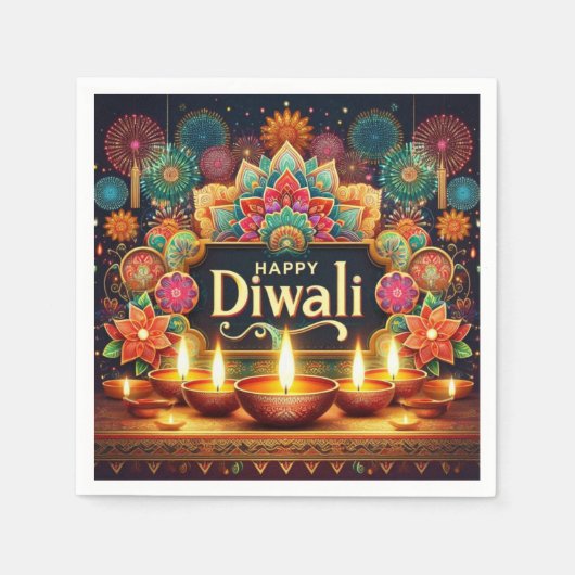 Festive Diwali Servet (Voorkant)