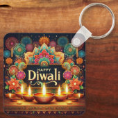 Festive Diwali Sleutelhanger (Achterkant)