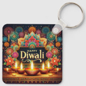 Festive Diwali Sleutelhanger (Achterkant)