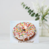 Festive Donut Kaart (Staand voorkant)