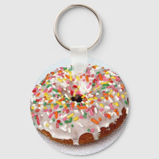 Festive Donut Sleutelhanger (Voorkant)