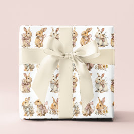 Festive Easter Bunnies | Easter Wrapping Paper Cadeaupapier