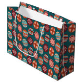 Festive Easter Large Gift Bag Groot Cadeauzakje (Voorkant Gekanteld)