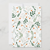 Festive Eat Drink and Be Merry Christmas Potluck Kaart (Achterkant)