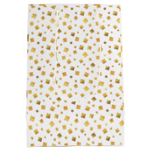 Festive Elegant Gold Confetti Gift