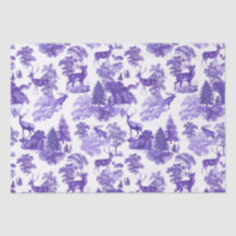 Festive Elegant Periwinkle Blue Deer Bossen