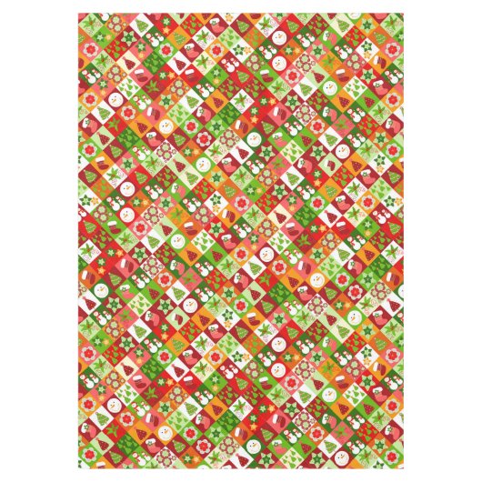 Festive Elements Christimas Tablecloth Tafelkleed (Voorkant)