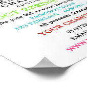 Festive Elf Sleigh, Festive Charity Auction Event Poster (Hoek)