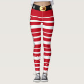 Festive Elf Style & Holiday Energy – Fa LaLa Power Leggings (Voorkant)